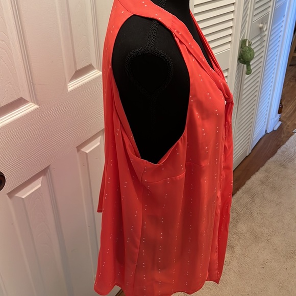 Worthington tie front XL blouse - Picture 3 of 6